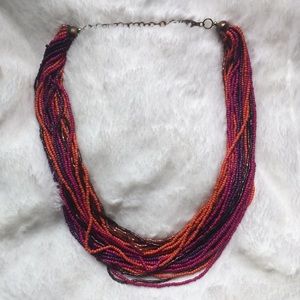 Sunset beaded Necklace
